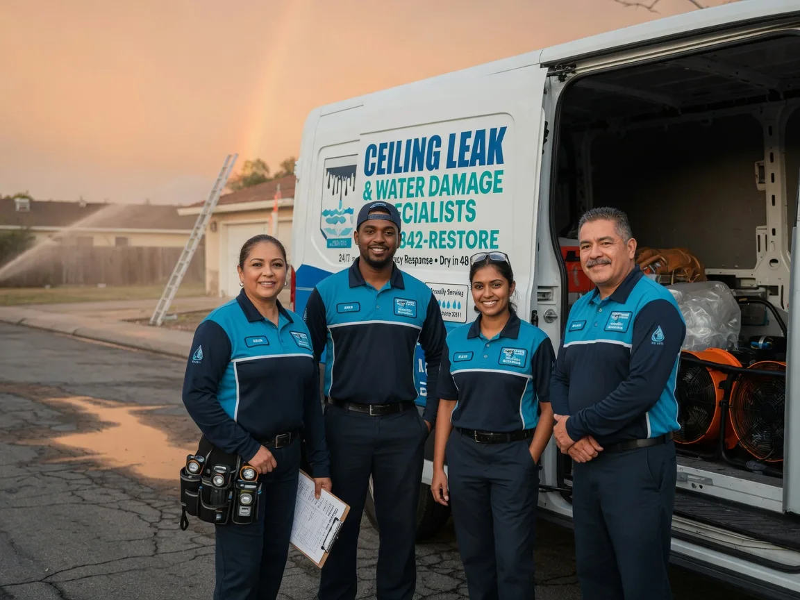 Ceiling Leak Cleanup company in Adah, PA
